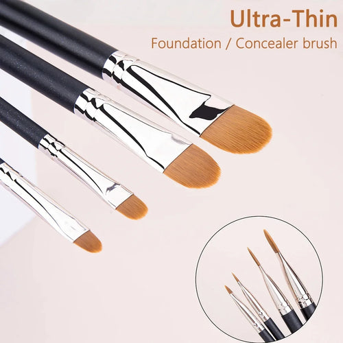 Ultra-Thin Foundation Concealer Brush Set cashymart