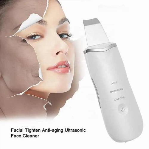  Ultrasonic Skin Scrubber Deep Facial Cleaner cashymart