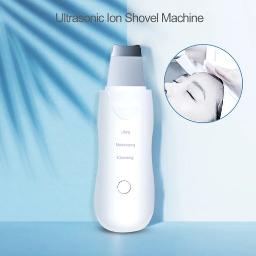  Ultrasonic Skin Scrubber Deep Facial Cleaner cashymart