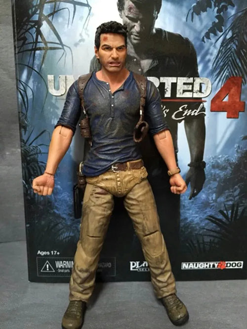  Uncharted 4 Nathan Drake Action Figure cashymart
