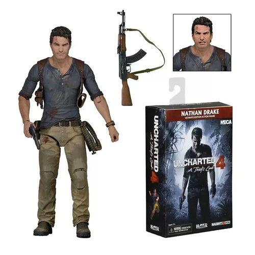  Uncharted 4 Nathan Drake Action Figure cashymart