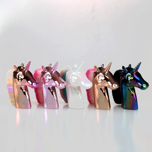  Unicorn Makeup Brush Nail Dust Remover Tool cashymart