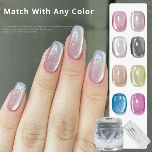  Upgrade Velvet Cat Eye Magnetic Nail Powder cashymart