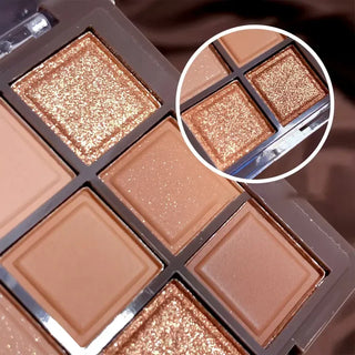  Urbancy 9 Color Chocolate Eyeshadow Palette cashymart