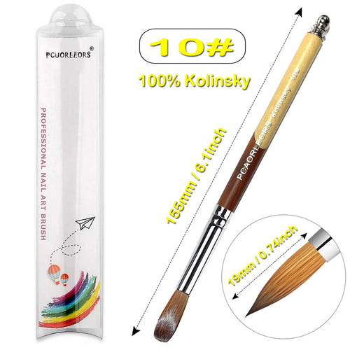  UsiDaer Kolinsky Nail Brush cashymart