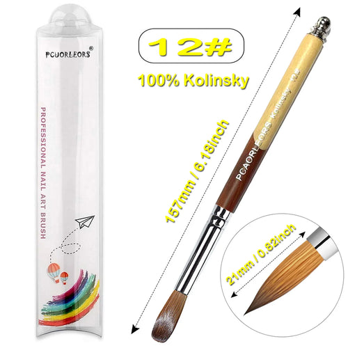  UsiDaer Kolinsky Nail Brush cashymart