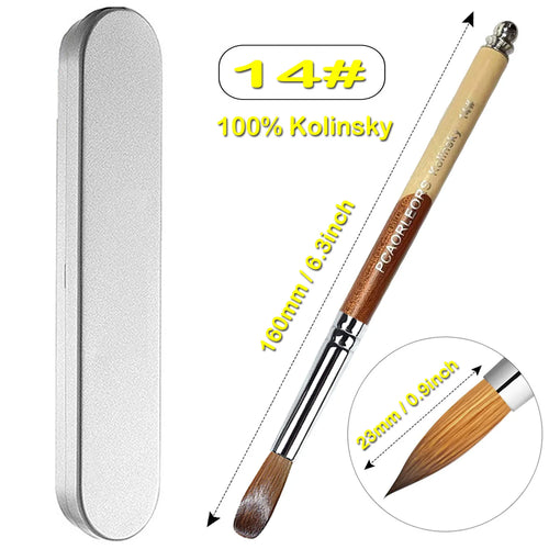  UsiDaer Kolinsky Nail Brush cashymart