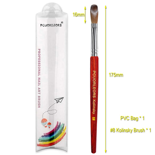  UsiDaer Kolinsky Nail Brush cashymart
