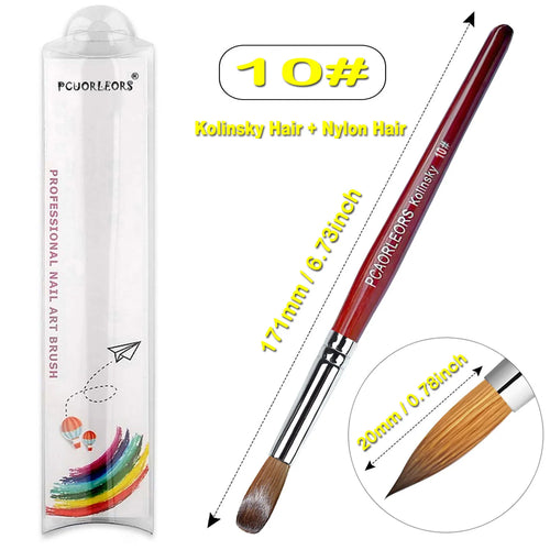  UsiDaer Kolinsky Nail Brush cashymart