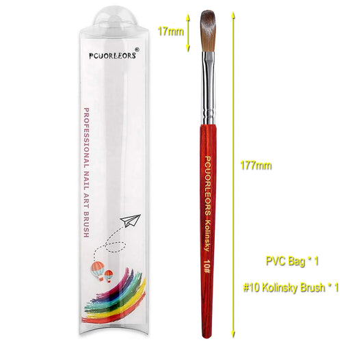 UsiDaer Kolinsky Nail Brush cashymart