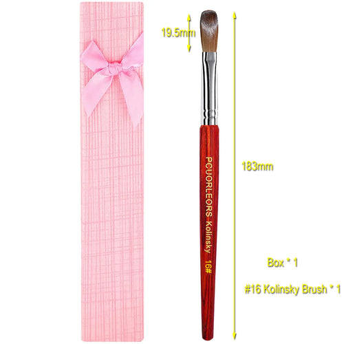  UsiDaer Kolinsky Nail Brush cashymart