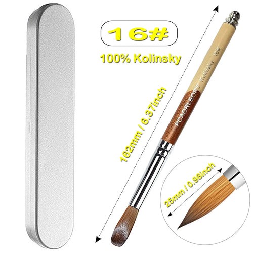  UsiDaer Kolinsky Nail Brush cashymart