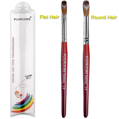  UsiDaer Kolinsky Nail Brush cashymart