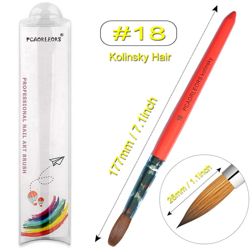  UsiDaer Kolinsky Nail Brush cashymart