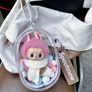  V1 V2 Labubu Doll Bag - Dustproof & Transparent Cover cashymart