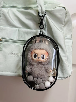  V1 V2 Labubu Doll Bag - Dustproof & Transparent Cover cashymart