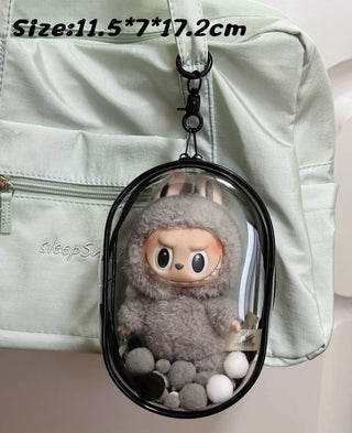 V1 V2 Labubu Doll Bag - Dustproof & Transparent Cover cashymart