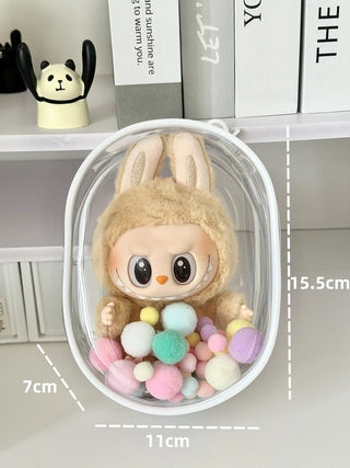 V1 V2 Labubu Doll Bag - Dustproof & Transparent Cover cashymart