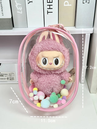  V1 V2 Labubu Doll Bag - Dustproof & Transparent Cover cashymart