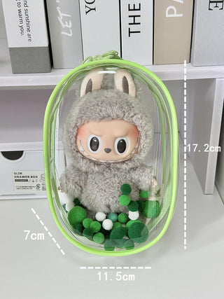  V1 V2 Labubu Doll Bag - Dustproof & Transparent Cover cashymart
