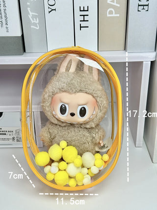  V1 V2 Labubu Doll Bag - Dustproof & Transparent Cover cashymart