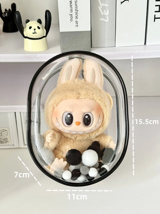  V1 V2 Labubu Doll Bag - Dustproof & Transparent Cover cashymart