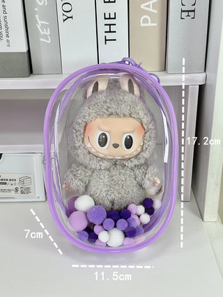  V1 V2 Labubu Doll Bag - Dustproof & Transparent Cover cashymart