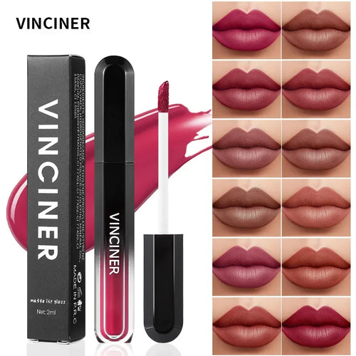  VINCINER Matte Lip Gloss cashymart