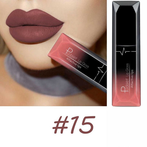  Velvet Luxe 17-Color Matte Liquid Lipstick cashymart