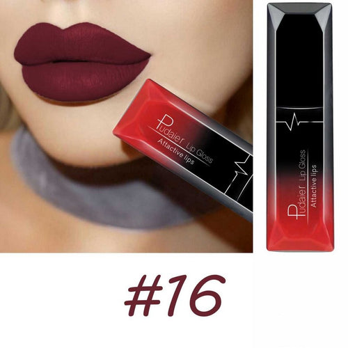  Velvet Luxe 17-Color Matte Liquid Lipstick cashymart