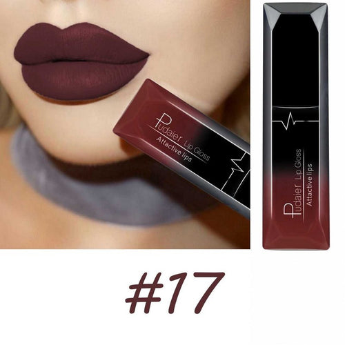  Velvet Luxe 17-Color Matte Liquid Lipstick cashymart