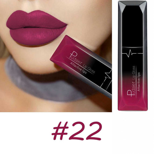  Velvet Luxe 17-Color Matte Liquid Lipstick cashymart