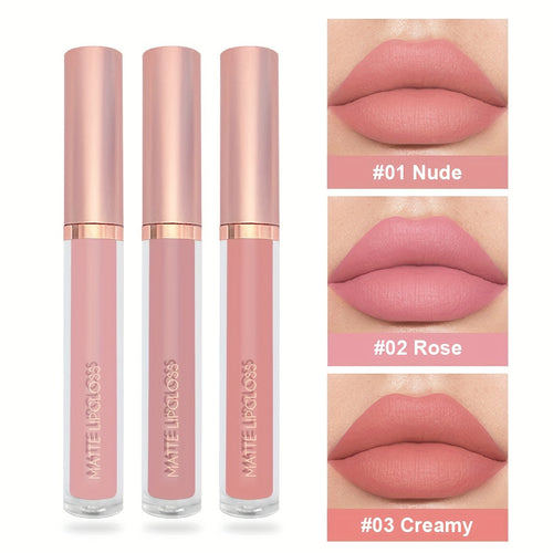  Velvet Matte Lip Gloss Set cashymart