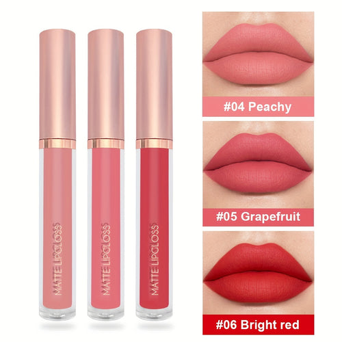  Velvet Matte Lip Gloss Set cashymart
