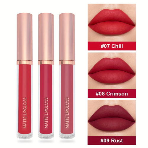  Velvet Matte Lip Gloss Set cashymart