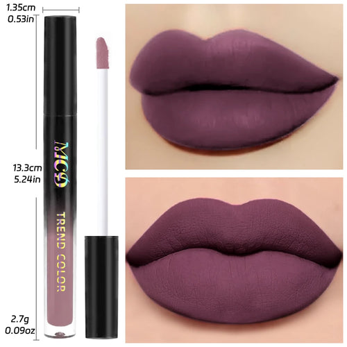  Velvet Matte Nude Liquid Lipstick cashymart