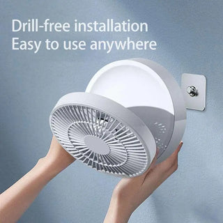  Versatile 2-in-1 USB Fan with Remote and Warm Night Light cashymart