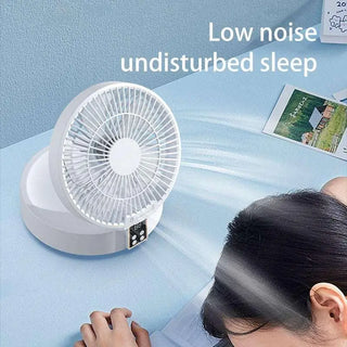  Versatile 2-in-1 USB Fan with Remote and Warm Night Light cashymart