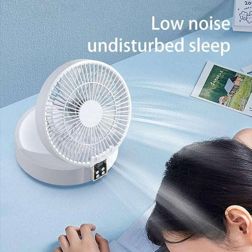  Versatile 2-in-1 USB Fan with Remote and Warm Night Light cashymart