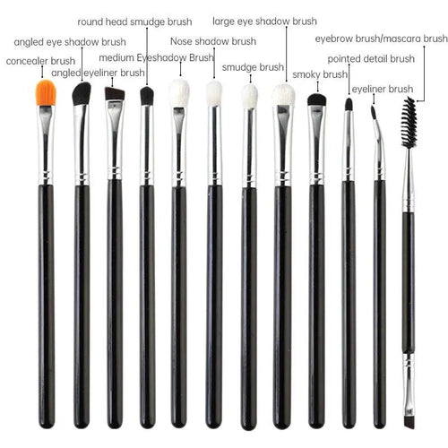  Versatile Disposable Eyelash & Brow Grooming Brush Set cashymart