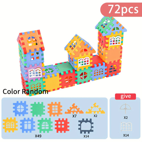  Vibrant Interlocking STEM Building Blocks cashymart