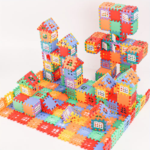  Vibrant Interlocking STEM Building Blocks cashymart