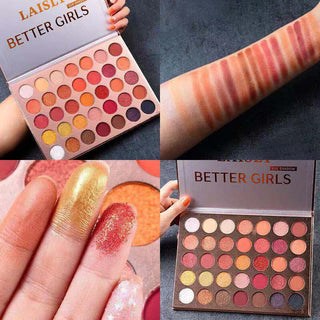  Vibrant Spectrum 35-Color Eyeshadow Collection cashymart