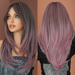  Vibrant Violet Wavy Wig cashymart
