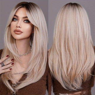  Vibrant Violet Wavy Wig cashymart