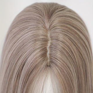  WIGS Light Brown Straight Synthetic Wig cashymart