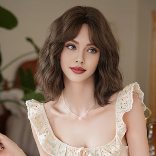  WIGS Short Water Wave Bob Wig cashymart