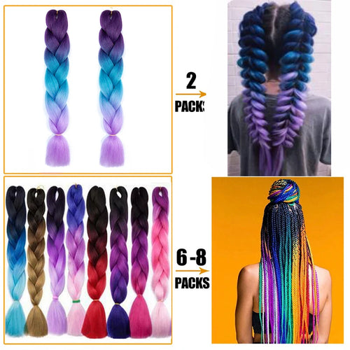  WIGSIN 24 Inch Jumbo Braiding Hair Extension cashymart