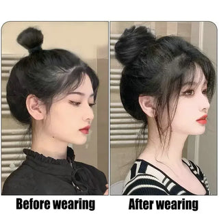  WIGSIN Synthetic Elastic Straight Bun Hair Extension cashymart