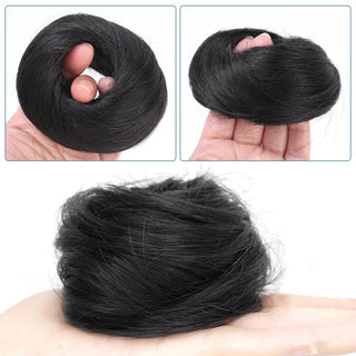 WIGSIN Synthetic Elastic Straight Bun Hair Extension cashymart